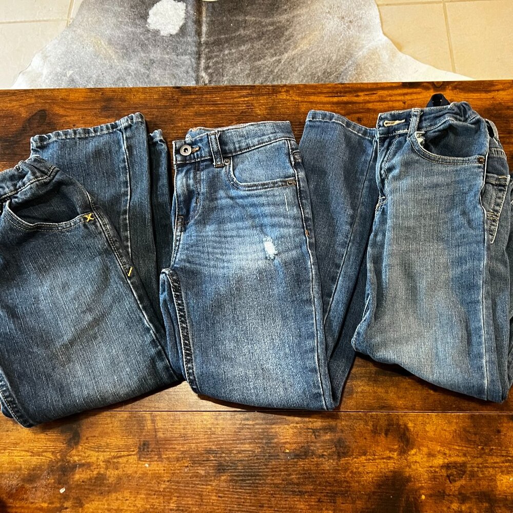 3 Pairs of Boys Jeans - Size 8